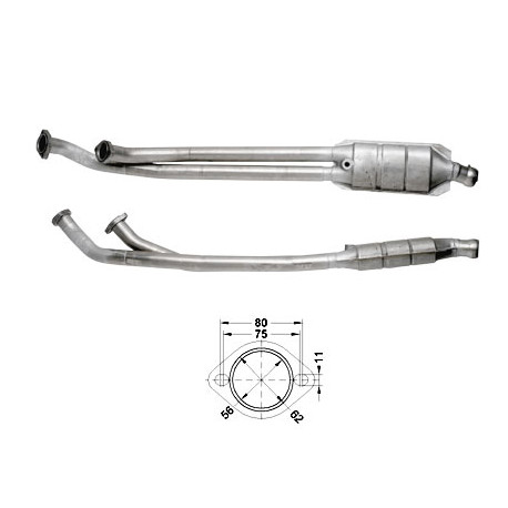 CAT e DPF Magnaflow a montaggio diretto Catalizzatore Magnaflow per VOLVO | race-shop.it