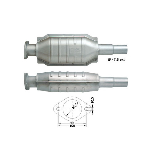 CAT e DPF Magnaflow a montaggio diretto Catalizzatore Magnaflow per VOLVO | race-shop.it