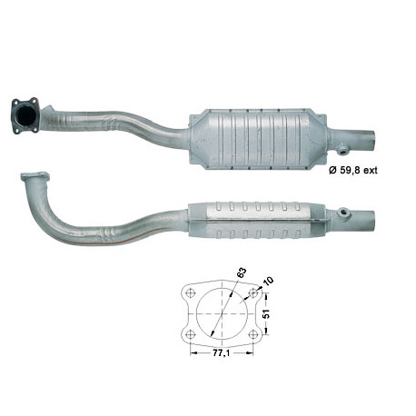 CAT e DPF Magnaflow a montaggio diretto Catalizzatore Magnaflow per VOLVO | race-shop.it