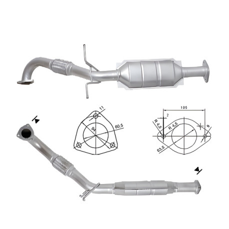 CAT e DPF Magnaflow a montaggio diretto Catalizzatore Magnaflow per VOLVO | race-shop.it