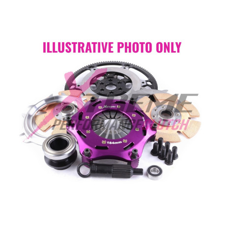 Frizioni e volani Xtreme KNI18590-2E Xtreme Performance 184mm Rigid Ceramic Twin Plate Clutch Kit Incl Flywheel 1220Nm | race-shop.it
