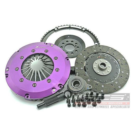 Frizioni e volani Xtreme KFD24637-1G Xtreme Performance Rigid Organic Plate Clutch Kit Incl Flywheel & CSC | race-shop.it