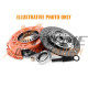 Frizioni e volani Xtreme XTREME OUTBACK Stage 1 kit frizione per Daihatsu Feroza/Rocky (disco organico), 230 Nm | race-shop.it
