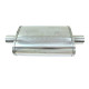 1x ingresso / 1x uscita Center Muffler RACES 89, inlet/outlet 3,5" (89mm) | race-shop.it