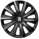 Accessori ruota SPARCO SPARCO copricerchi MILANO - 15" Nero/Grigio | race-shop.it