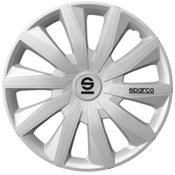 SPARCO copricerchi MILANO - 16" (argento)