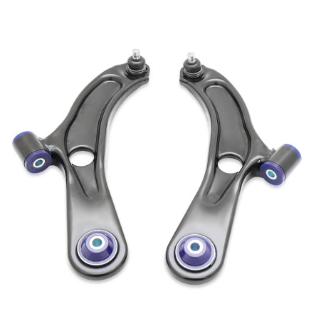 Silentblock in poliuretano SuperPro Front Lower Control Arm Assembly Kit + Ball Joint for Suzuki Swift EZ 2005-2011 | race-shop.it