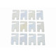 Silentblock in poliuretano SuperPro Camber Caster Adjusting Shim Kit 13x3mm | race-shop.it