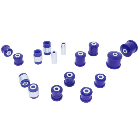 Silentblock in poliuretano SuperPro Rear Control Arm & Trailing Arm Bush Kit for VW Eos/Golf/Golf Plus/Jetta/Passat/Rabbit/Scirocco/Tiguan/Touran and more | race-shop.it