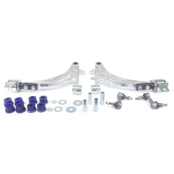 SuperPro Front Alloy Lower Control Arm Assembly Includes Anti Lift Bushes in Rear Alloy Bracket for Subaru Impreza 1992-2008