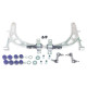 SuperPro SuperPro Front Alloy Lower Control Arm Assembly Includes Anti Lift Bushes in Rear Alloy Bracket for Subaru Impreza 1992-2008 | race-shop.it