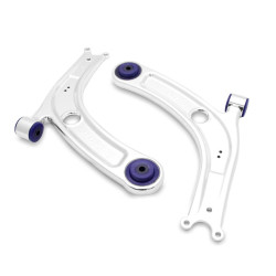 SuperPro Front Lower Control Arm Alloy Assembly with DuroBall for VW Golf/Golf Alltrack/T-Roc, Audi A3/Q2 and more