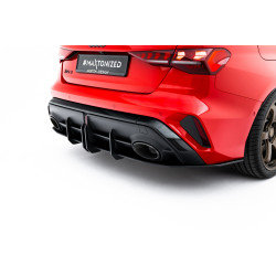 MAXTON DESIGN Street Pro diffusore posteriore per Audi RS3 Sedan 8Y Facelift, rosso