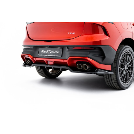 Body kit e accessori visivi Splitter posteriore (con barre verticali) per T-Five Mk1 | race-shop.it