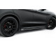 Body kit e accessori visivi MAXTON DESIGN diffusori minigonne per Alfa Romeo Stelvio Mk1, nero lucido, V2 | race-shop.it