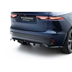 Splitter posteriore (con barre verticali) Jaguar F-Pace R-Sport Mk1 Facelift