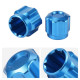 Accessori di design Aluminum Air Conditioning A/C Line Caps For BMW E36/ E46/ E60/ E90/ E92/ Z4 E85 | race-shop.it