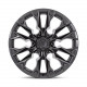 Bazár Fuel D804 FLAME cerchio 20x10 6x139.7 106.1 ET-18, Nero DANNEGGIATO | race-shop.it