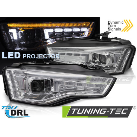Fari Fari LED LED Chrome SEQ compatibili con AUDI A5 11-16 | race-shop.it