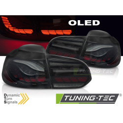 Fanali posteriori LED SMOKE LED OLED compatibili con VW GOLF 6 08-13