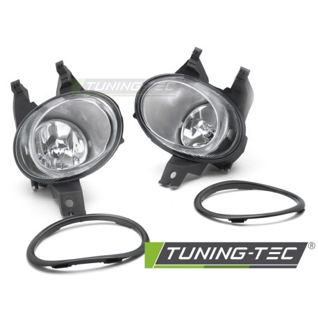Fari Fendinebbia compatibili con PEUGEOT 206 98-07 / 206 CC 98-07, trasparente | race-shop.it