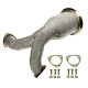 Down pipes e dump pipes Downpipe Con scudo termico per VW Touareg III, EA839 Motore, 2018+ | race-shop.it
