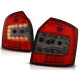 Fari LED FANALI POSTERIORI ROSSO SFUMATO per AUDI A4 10.00-10.04 AVANT | race-shop.it
