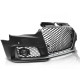 Body kit e accessori visivi PARAURTI ANTERIORE SPORT CROMO NERO PDC per AUDI A3 12-16 | race-shop.it