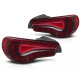 Fari TOYOTA GT86 12-21 OLED ROSSO | race-shop.it