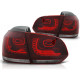 Fari TUNING-TEC fanali posteriori a LED per VW GOLF 6 10.08-12, rosso-bianco | race-shop.it