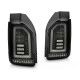Fari LED BAR FARI POSTERIORI SFUMATI NERO BIANCO per VW T6 15-19 | race-shop.it