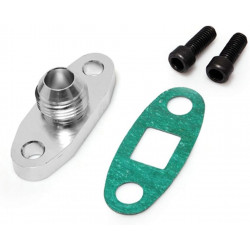 Flangia di ritorno dell`olio AN10 per T3, T4, GT37R-GT55 INCOMPLETO
