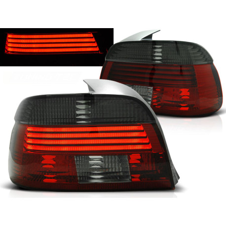 Fari LED FANALI POSTERIORI ROSSO SFUMATO per BMW E39 09.00-06.03 | race-shop.it