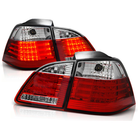 Fari LED FARI POSTERIORI ROSSO BIANCO per BMW E61 04-03.07 | race-shop.it