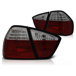 FARI POSTERIORI A LED BAR ROSSO SFUMATO per BMW E90 03.05-08.08