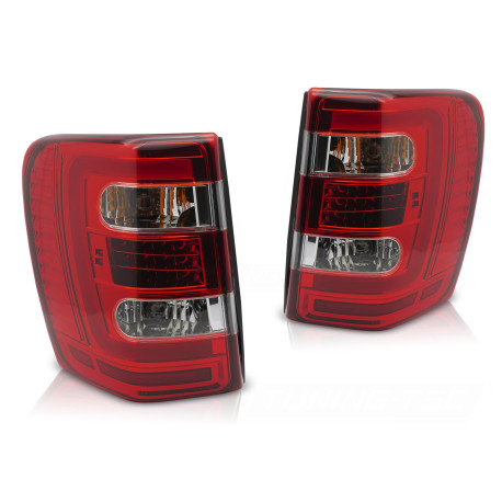 Fari CHRYSLER JEEP GRAND CHEROKEE 99-05.05 LED rosso bianco | race-shop.it