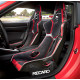 Sedili sportivi senza approvazione FIA - regolabili Racing seat RECARO Podium CF - Perlon Velour Black | race-shop.it