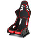 Sedili sportivi senza approvazione FIA Racing seat RECARO Podium CF - Alcantra Black / Leather Red | race-shop.it