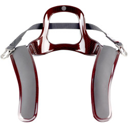 STAND 21 protezione testa-collo HANS Featherlite, rosso