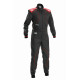 Tuta da karting OMP KS-4 my2026, nero/rosso