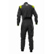 Tute Tuta da karting OMP KS-4 my2026, antracite/fluo/giallo | race-shop.it