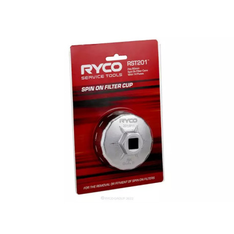 Attrezzi per motore RYCO spin on filter removal cup kit RST201 | race-shop.it
