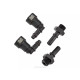 Raccordi in plastica per tubi flessibili RYCO fuel water separator accessory 9.89 quick connector set - m16 twin pack RFA233 | race-shop.it
