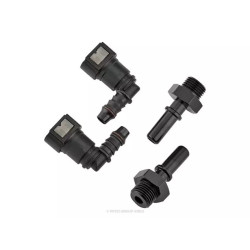 RYCO fuel water separator accessory 9.89 quick connector set - m16 twin pack RFA233