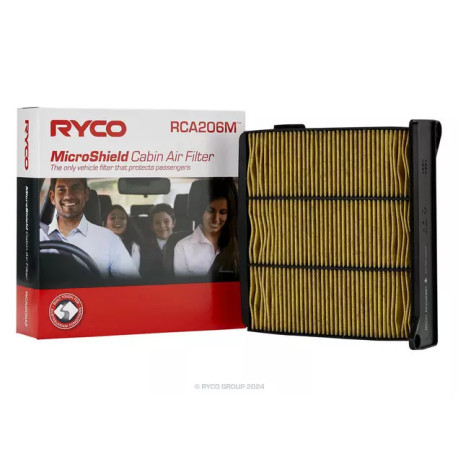 Filtri abitacolo RYCO cabin filter with high filtration efficiency RCA206M | race-shop.it