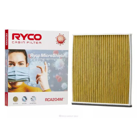 Filtri abitacolo RYCO cabin filter with high filtration efficiency RCA204M | race-shop.it