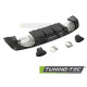 Body kit e accessori visivi DIFFUSORE DOPPIA USCITA NERO LUCIDO STILE SPORTIVO adatto per AUDI TT 8S 14-18 | race-shop.it