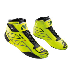 FIA race shoes OMP ONE-S my2026, fluo yellow