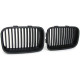 Bazár Griglia radiatore sportiva Performance nera opaca adatta per BMW 3ER E36 90-96 DANNEGGIATA | race-shop.it