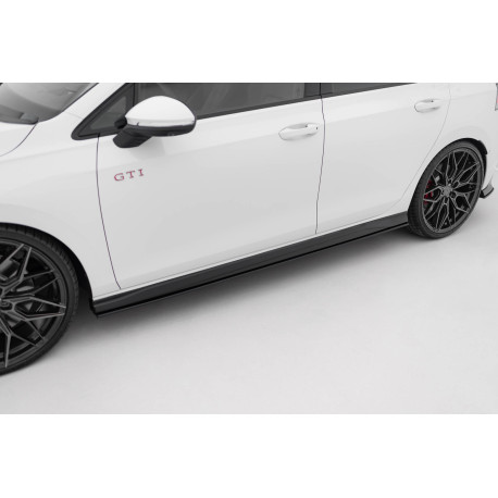 Body kit e accessori visivi Minigonne laterali Street Pro Diffusers V2 Volkswagen Golf GTI / GTE / GTI Clubsport / R-Line Mk8 | race-shop.it